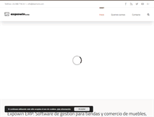 Tablet Screenshot of expowin.net